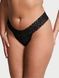 Трусики стрінги Victoria's Secret The Lacie Lace Thong Panty &mdash; фото , вигляд з різних ракурсів