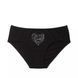Хлопковые трусики Victoria's Secret Stretch Cotton Hiphugger Panty Black 26616114 фото 3