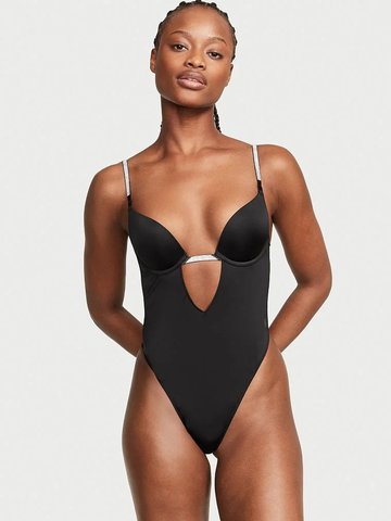 Боді Victoria's Secret Very Sexy Plunge Convertible Shine Bodysuit 26663755 фото