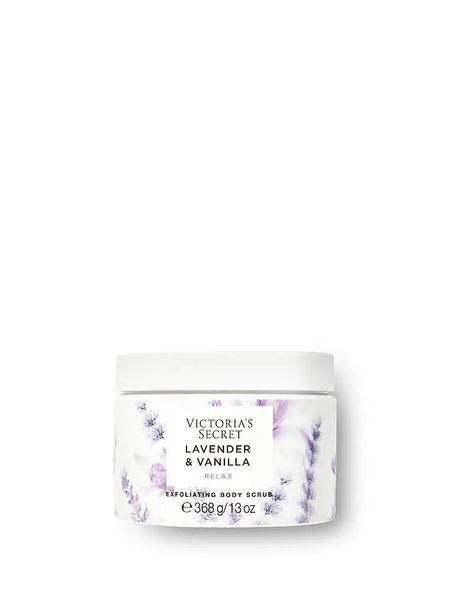 Подарунковий набір Victoria's Secret  Natural Beauty Lavender & Vanilla Exfoliating Body Scrub + Гель для душу &mdash; основне фото товару, вигляд спереду