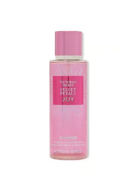 Набір Victoria's Secret Velvet Petals Joy Shimmer Fragrance Mist + Lotion &mdash; основне фото товару, вигляд спереду