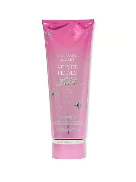 Набір Victoria's Secret Velvet Petals Joy Shimmer Fragrance Mist + Lotion &mdash; основне фото товару, вигляд спереду