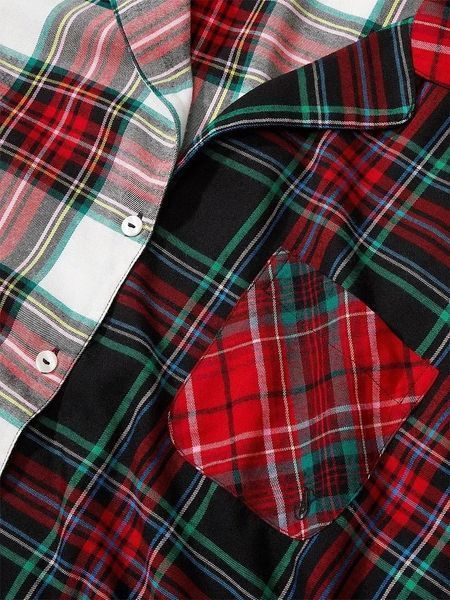 Піжама Фланель Victoria's Secret Flannel Long Pajama Set  &mdash; основне фото товару, вигляд спереду