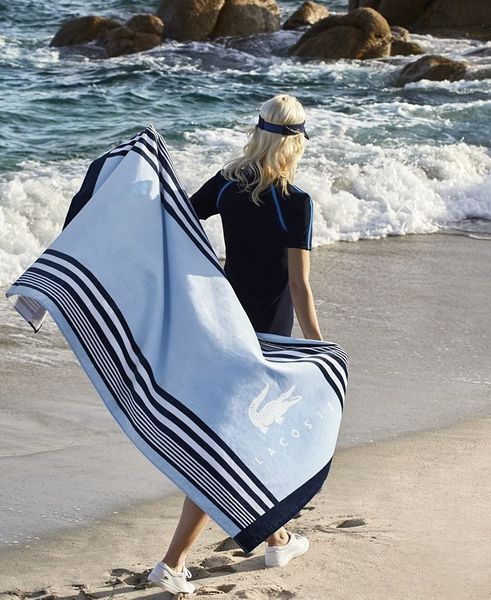 Рушник Бавовняний Lacoste Home Cotton Beach Towel  &mdash; основне фото товару, вигляд спереду