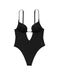 Боді Victoria's Secret Very Sexy Plunge Convertible Shine Bodysuit, Чорний, S