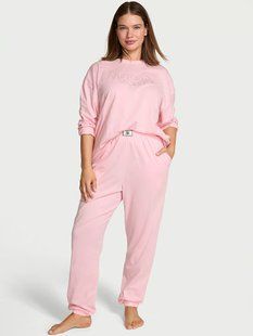Піжама Котонова Victoria's Secret 100% Cotton Short Pajama Set &mdash; основне фото товару, вигляд спереду