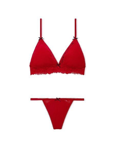 Комплект білизни Victoria's Secret Limited-Edition PINK Wink&trade; Flirty Gift Set &mdash; основне фото товару, вигляд спереду