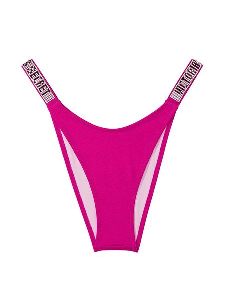 Купальник Victoria's Secret Shine Strap Wicked Bikini Top & Brazilian Bikini Bottom 26503555 фото