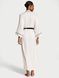 Халат Victoria&rsquo;s Secret Coconut White Modal Soft Velvet Trim Maxi Robe &mdash; фото , вигляд з різних ракурсів