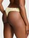 Трусики стринги Victoria's Secret Cotton Shadow Stripe Lace-Waist Thong Panty 27224790 фото 2