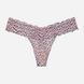 Мережевні Трусики Victoria's Secret Lace Thong Panty Leo &mdash; фото , вигляд з різних ракурсів