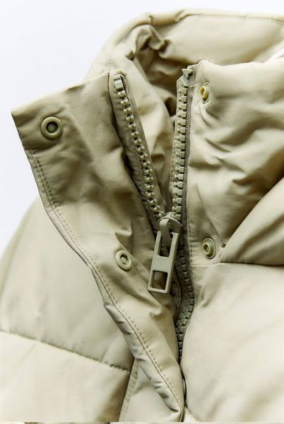 Куртка ZARA Wind Protection Rubberized Anorak Khaki 4391\717\707 фото