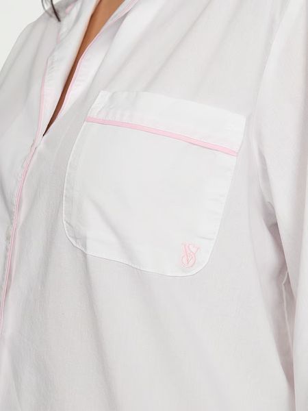 Піжама Бавовна Victoria's Secret Heritage Cotton Long Pajama Set — фото товару | VikkyStyle Піжама Бавовна Victoria's Secret Heritage Cotton Long Pajama Set — основне фото товару, вигляд спереду