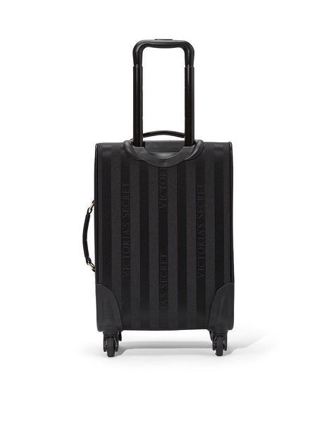 Валіза Victoria's Secret Stripe Carry-On Luggage Black  &mdash; основне фото товару, вигляд спереду