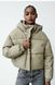 Куртка ZARA Wind Protection Rubberized Anorak Khaki, Хакі, S