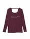 Кофта з відкритою спиною Victoria's Secret Supersoft Modal Wrap Top Burgundy , Бордо, S