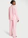 Піжама Сатинова Victoria's Secret Satin Shine Stripe Long Pajama Set &mdash; фото , вигляд з різних ракурсів