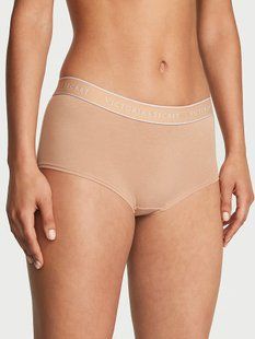 Трусики Victoria's Secret Logo Cotton Boyshort Panty &mdash; основне фото товару, вигляд спереду