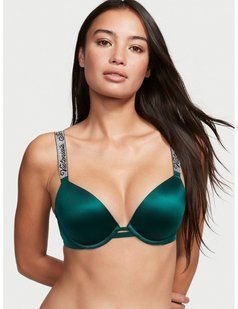 Бюстгальтер Victoria's Secret Shine Strap Push-Up Bra 26609640 фото