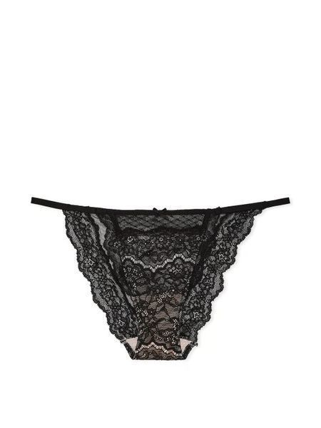 Трусики Victoria&rsquo;s Secret Dream Angels Lace & Mesh String Bikini Panty &mdash; основне фото товару, вигляд спереду