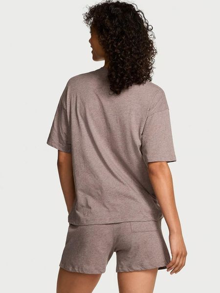 Піжама Котонова  Victoria's Secret 100% Cotton Short Pajama Set &mdash; основне фото товару, вигляд спереду