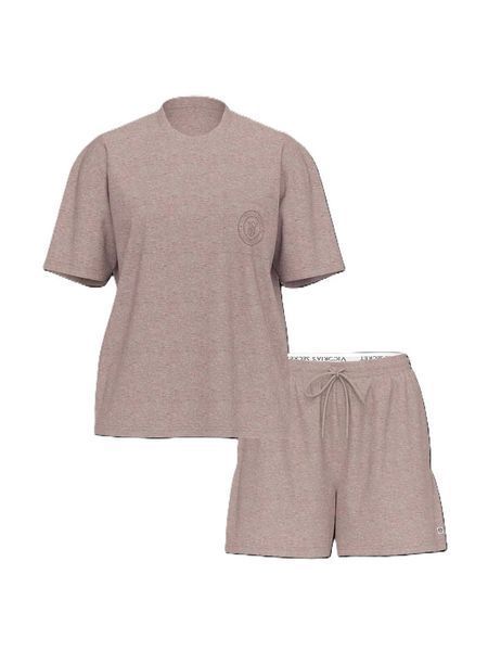 Піжама Котонова  Victoria's Secret 100% Cotton Short Pajama Set &mdash; основне фото товару, вигляд спереду