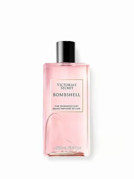 Подарунковий набір піжама Сатинова Victoria's Secret Glazed Satin Shine + Парфумований Спрей Victoria's Secret Bombshell Fine &mdash; основне фото товару, вигляд спереду