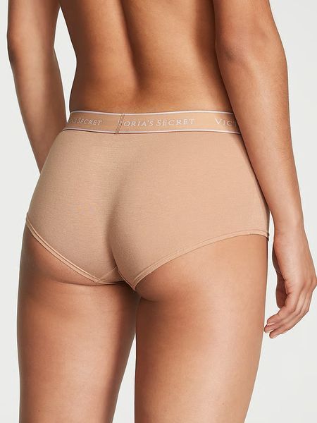 Трусики Victoria's Secret Logo Cotton Boyshort Panty &mdash; основне фото товару, вигляд спереду