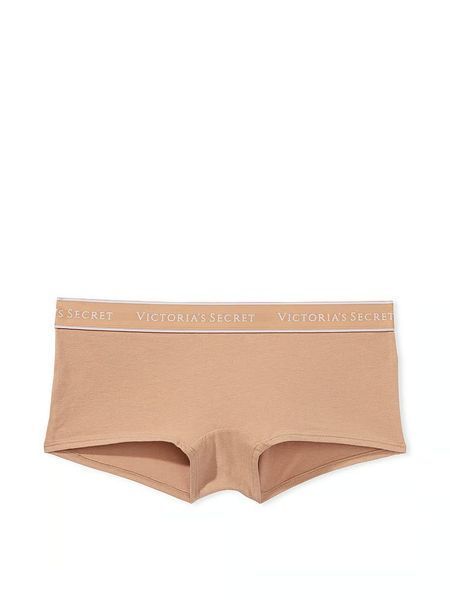 Трусики Victoria's Secret Logo Cotton Boyshort Panty &mdash; основне фото товару, вигляд спереду