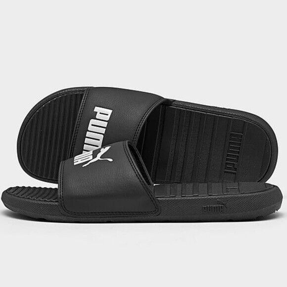 Чоловічі шльопанці Puma Men's Cool Cat Slides Sandals Black Colored 697337 фото