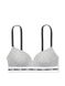 Бюстгальтер Victoria's Secret Wear Everywhere Wireless Lightly Lined Bra, Сірий, 34, B