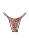 Купальник Бандо Victoria's Secret Mallorca Twist-front Natural Leopard, Леопард, 34, B, S