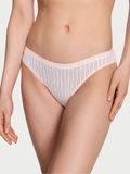 Трусики бікіні Victoria's Secret Purest Pink Stripe Bikini Panty &mdash; основне фото товару, вигляд спереду
