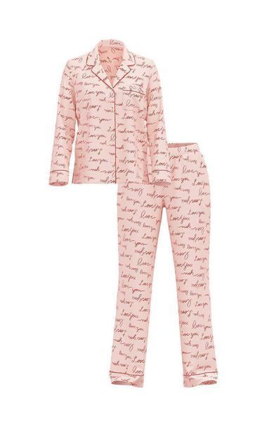Піжама Модал Victoria's Secret Modal Soft Long Pajama Set New &mdash; основне фото товару, вигляд спереду