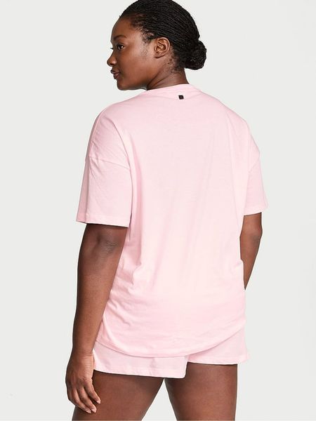 Піжама Котонова Victoria's Secret 100% Cotton Short Pajama Set &mdash; основне фото товару, вигляд спереду