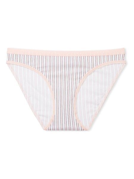 Трусики бікіні Victoria's Secret Purest Pink Stripe Bikini Panty &mdash; основне фото товару, вигляд спереду