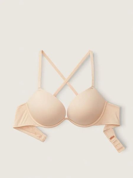 Бюстгальтер Victoria's secret Pink Wear Everywhere Super Push-Up Pink 26455015 фото