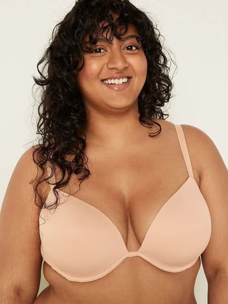 Бюстгальтер Victoria's secret Pink Wear Everywhere Super Push-Up Pink 26455015 фото