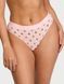 Трусики стрінги Victoria's Secret Logo Cotton Thong Panty &mdash; фото , вигляд з різних ракурсів