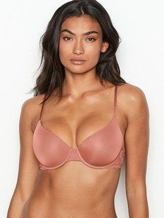 Бюстгальтер Victoria's Secret T-Shirt Lightly Lined Demi Bra  &mdash; основне фото товару, вигляд спереду