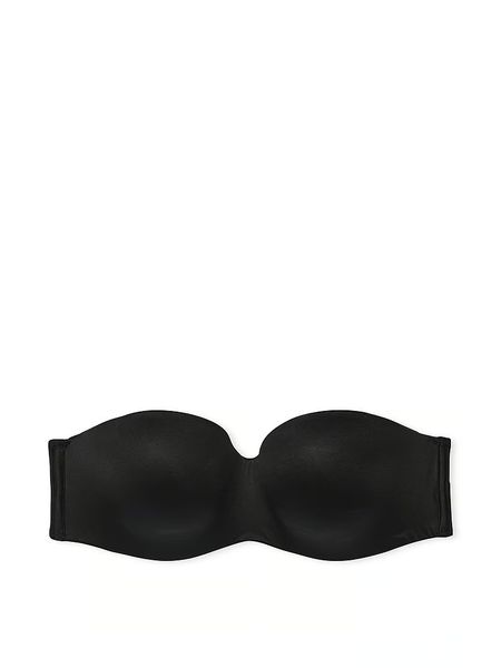 Бюстгальтер Victoria's Secret Bodu By Victoria Lightly Lined Smooth Strapless Bra Black 26750273 фото