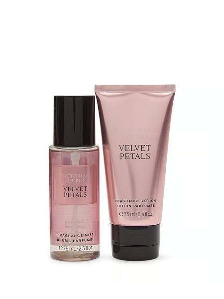 Подарунковий набір Victoria's Secret Velvet Petals Fragrance Duo &mdash; основне фото товару, вигляд спереду