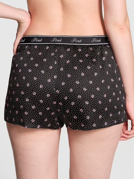 Шорти Victoria's Secret & PINK Silky Sleep Boxy Pajama Shorts &mdash; основне фото товару, вигляд спереду