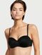 Бюстгальтер Victoria's Secret Bodu By Victoria Lightly Lined Smooth Strapless Bra Black, Чорний, 34, B