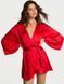 Халат Victoria&rsquo;s Secret Satin Sparkle Bow Short Robe  &mdash; фото , вигляд з різних ракурсів
