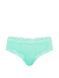 Трусики чікі Victoria's Secret Cotton Shadow Stripe Lace-Waist Cheeky Panty &mdash; фото , вигляд з різних ракурсів