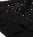 Трусики Victoria's Secret Black Stretch Cotton Rhinestones Shine Bikini Panty &mdash; фото , вигляд з різних ракурсів