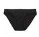Трусики Victoria's Secret Black Stretch Cotton Rhinestones Shine Bikini Panty &mdash; фото , вигляд з різних ракурсів