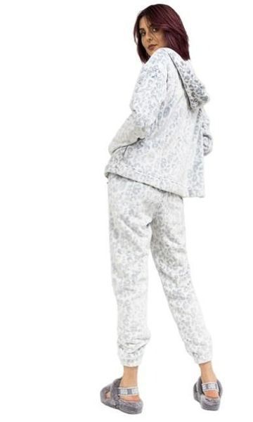 Спортивный костюм UGG Tasha White Leopard Fleece Hoody & Jogger 952164 фото