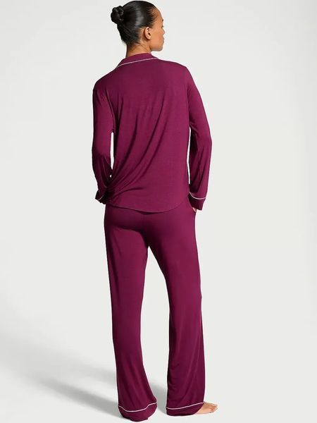 Піжама Victoria's Secret Modal Long Pajama Set  &mdash; основне фото товару, вигляд спереду